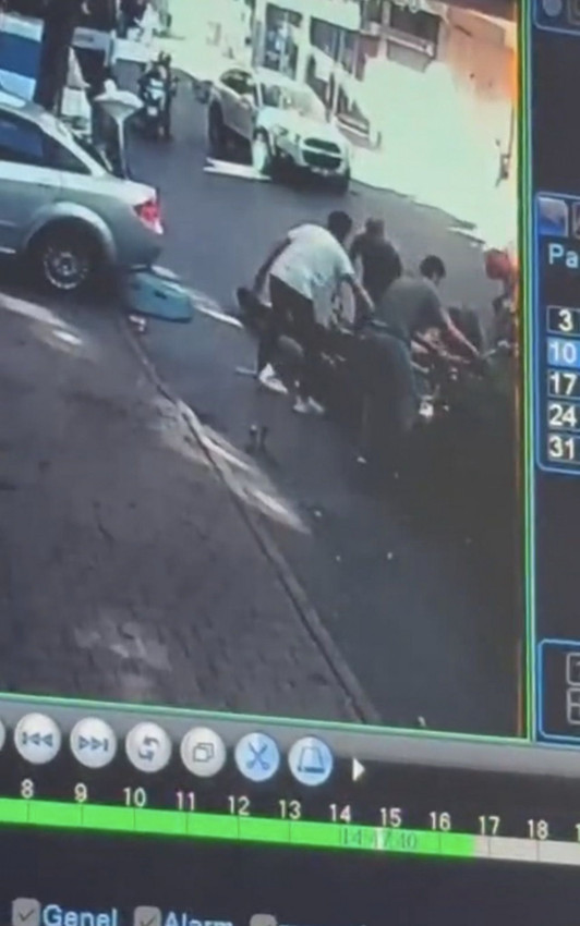 İstanbul'da genç oyuncunun üzerine ağaç devrildi; korkunç olay kamerada - Resim: 2