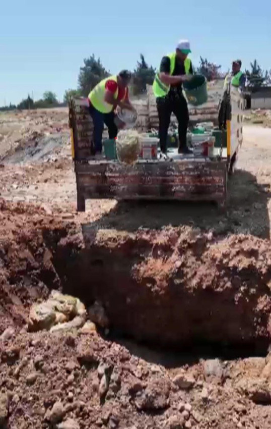 Mide bulandıran operasyon: Toprağa gömerek imha ettiler! - Resim: 1