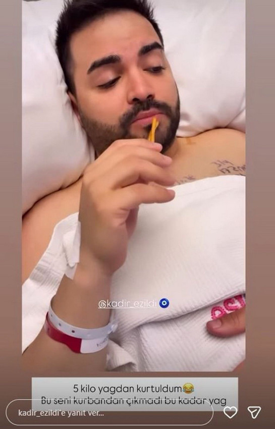Ünlü sunucu Kadir Ezildi de fazla yağları için ameliyat masasına yattı - Resim: 3