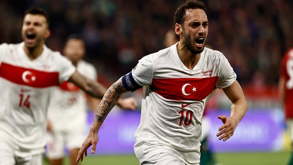 Macaristan'ı deviren A Milli Futbol Takımımız Uluslar A Ligi’nde!