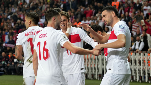 A Milliler, Gürcistan'a gol olup yağdı; Türkiye: 4 - Gürcistan: 1