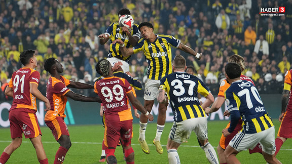 Kadıköy'deki dev derbide Fenerbahçe ve Galatasaray 1'er golle 1'er puanı paylaştı