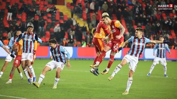 Süper Kupa'da Galatasaray, Trabzonspor'u 4 golle devirdi!