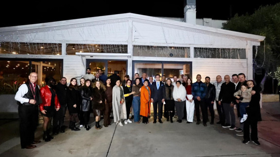 Bodrum Belediye Başkanı Mandalinci basın mensupları ile bir araya geldi