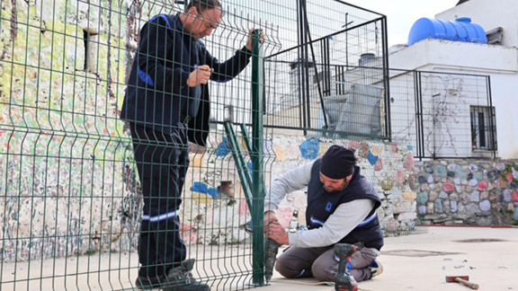 Bodrum Belediyesi'nden okullara kapsamlı bakım ve onarım çalışması