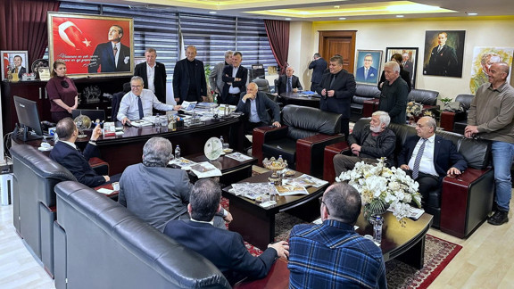 Bandırma Belediyesi'nde altyapı ve hizmet toplantısı