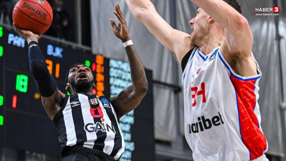 Eurocup'ta Beşiktaş'tan Yunan ekibi Panionios'a tarihi fark!