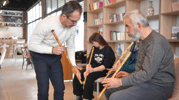 ABB Müzik Stüdyosu'nda ney kursu başladı