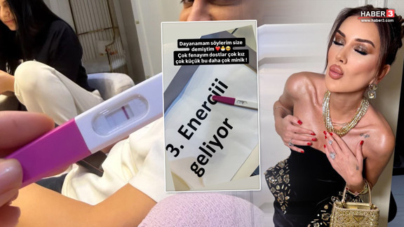 Dilan Polat 3. bebeğini duyurdu: ''Üçüncü enerci geliyor''