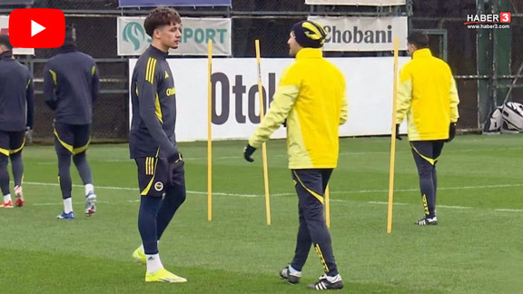 Galatasaray efsanesinin oğlu Fenerbahçe formasıyla ilk antrenmanına çıktı