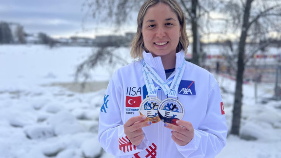 Finlandiya'da Türk rüzgarı: Bengisu Avcı dünya rekoru kırdı