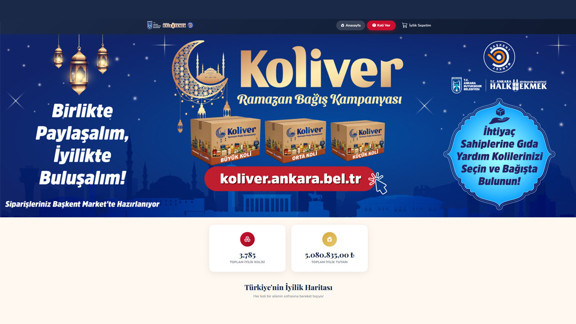 Ankara'da Ramazan Dayanışması büyüyor: 9 milyon TL'yi aşan destek ihtiyaç sahiplerine ulaştı