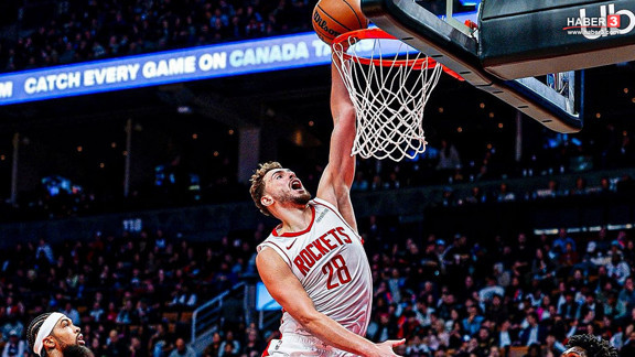 NBA'de Alperen Şengün fırtınası! Milli Yıldız Double-Double yaptı!