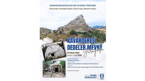 Bodrum'da Kültür ve Doğa Yürüyüşleri Devam Ediyor