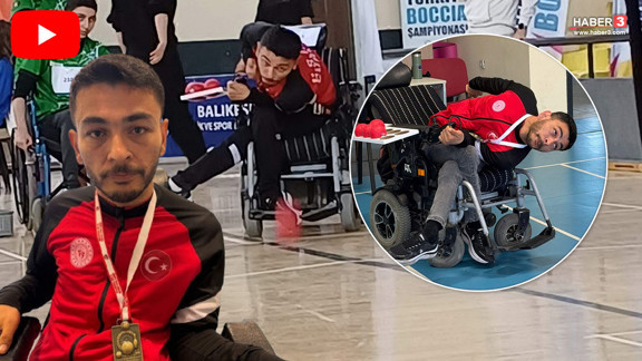 Bedensel engeli nedeniyle yıllarca evden çıkmamıştı... Sıra dışı atışıyla Türkiye şampiyonu oldu!