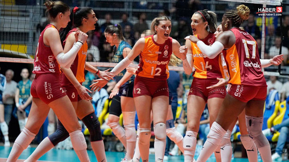 Tarihi gecede İtalyan devini deviren Galatasaray Daikin'in sultanları Avrupa'nın kraliçesi oldu!