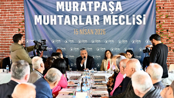 Muratpaşa Muhtarlar Meclisi toplandı