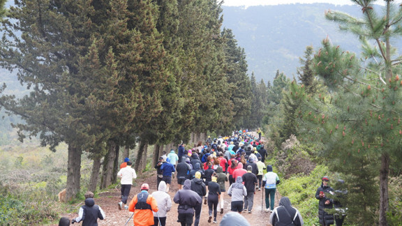 Spor Kenti Kartal vizyonunda 15. Aydos Patika Koşusu kıyasıya mücadeleye sahne oldu