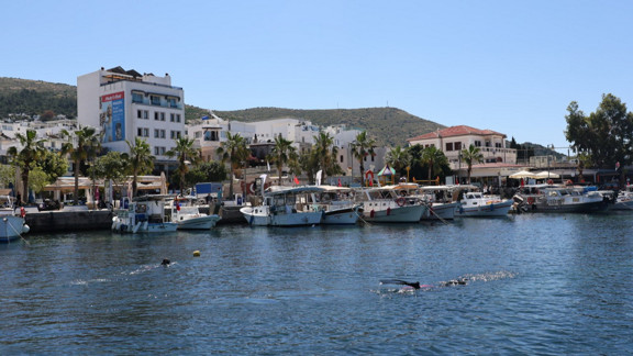 Bodrum'da Deniz Dibi Temizliği Kumbahçe’de Başladı