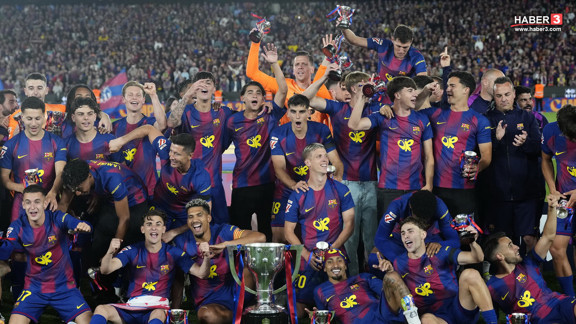 La Liga'da El Clasico'da Real Madrid'i deviren Barcelona şampiyonluğunu ilan etti!