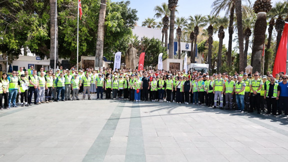 Bodrum'da Temizlik Seferberliğinin İkinci Etabı Tamamlandı