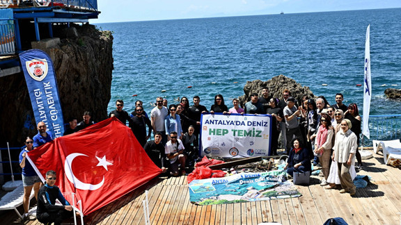 Muratpaşa'da denizden çıkan atıklar sanat eserine dönüşecek