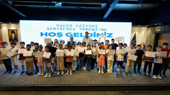 Kartallı Genç Yetenekler Makine Hangar’da Sertifikalarını Aldı