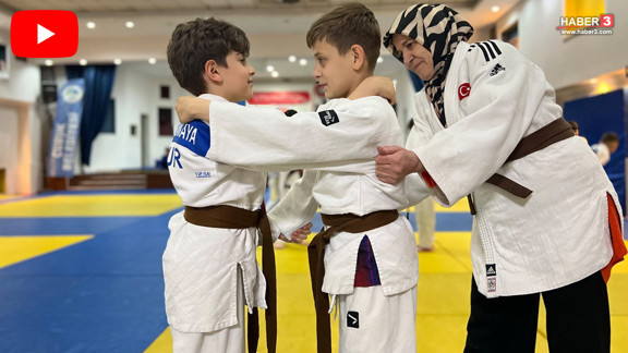 62 yaşındaki anneannesinin çalıştırdığı 9 yaşındaki Aras judoda Türkiye 3'üncüsü oldu