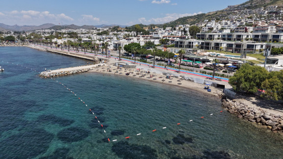 Bodrum'un Halk Plajlarındaki Çalışmalarda Sona Gelindi