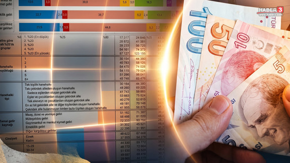 Türkiye'nin 2025 yılı hanehalkı bütçe haritası açıklandı: Bakın gelirimiz nereye gidiyor?