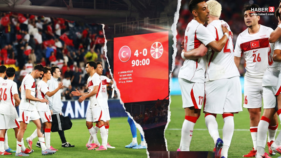 A Milli Takım'dan Dünya Kupası öncesi gövde gösterisi: Kuzey Makedonya'yı 4-0 devirdik
