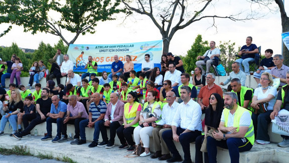 Kartal’da Bisikletler Çevre ve Umut İçin Döndü