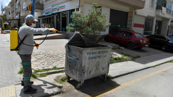 Ankara Büyükşehir'in Başkent'te vektör ve haşrelere yönelik ilaçlama seferberliği sürüyor