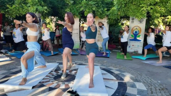 Bodrum’da 12. Uluslararası Yoga Günü