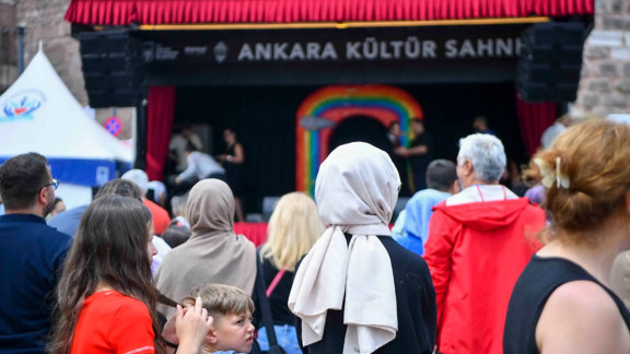 Ankara Kalesi hafta sonu kültür ve sanatın merkezi oldu