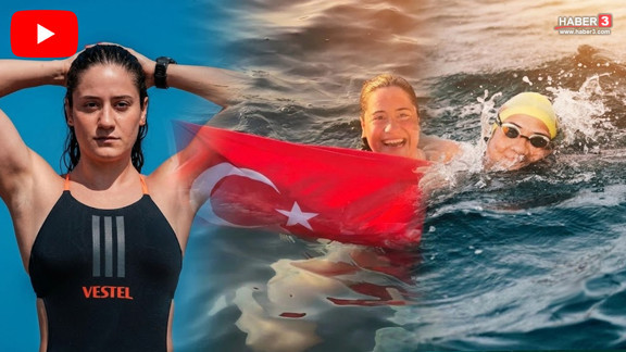 Türkiye'nin denizlerdeki gururu Aysu Türkoğlu Tsugaru Kanalı'nı 13 saat 50 dakikada geçti!