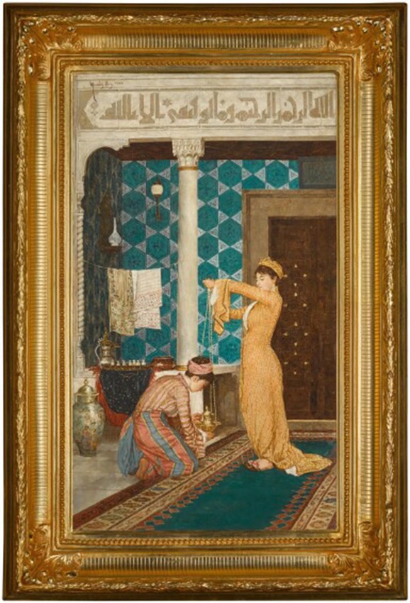 Osman Hamdi Bey'in ''kayıp'' tablosu açık artırmayla satıldı - Resim: 1