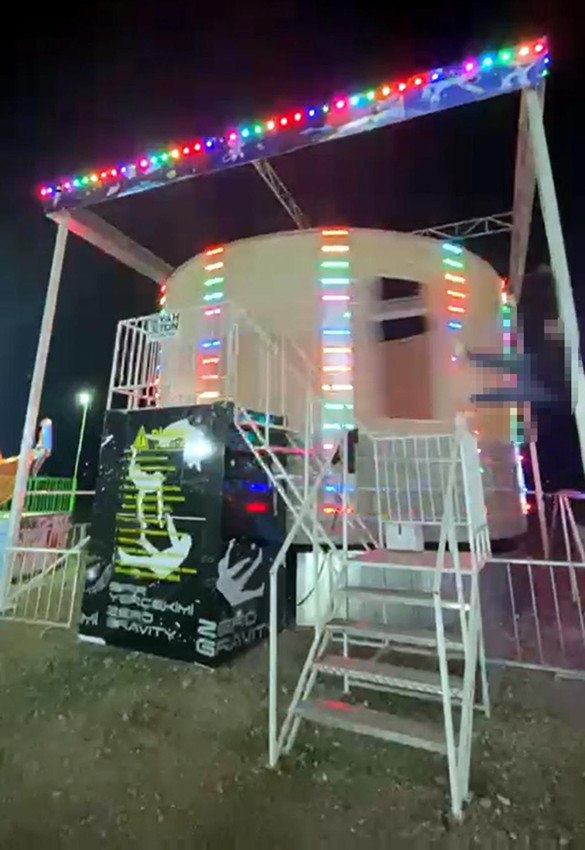 Lunaparkta bir gencin öldüğü ''Sıfır yer çekimi'' faciası kamerada - Resim: 2