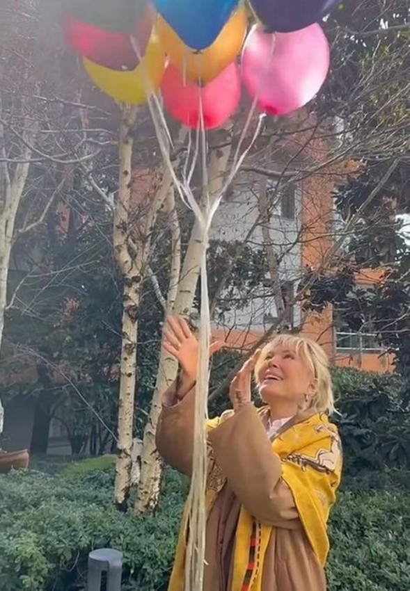Semiramis Pekkan kanser ile verdiği savaşı kazandığını balon uçurarak duyurdu - Resim: 4
