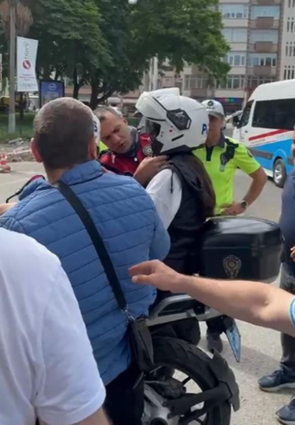 LGS'ye geç kalan öğrenci motosikletli polise artçı oldu - Resim: 2