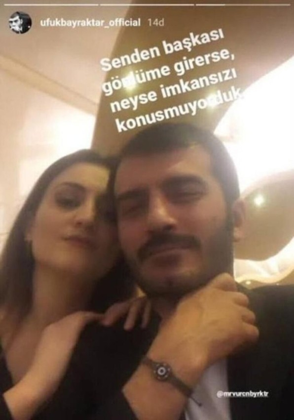 Merve Bayraktar eşi Ufuk Bayraktar'ı affetti! - Resim: 4