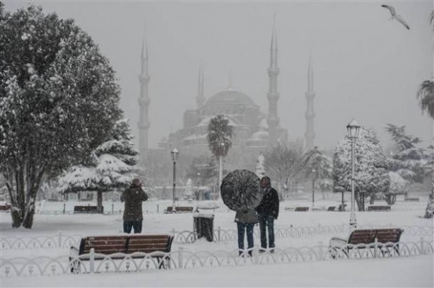 İstanbul'da kar - Resim: 8