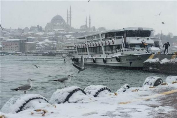 İstanbul'da kar - Resim: 7