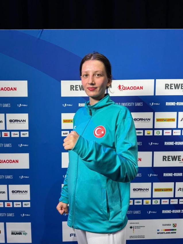 Milli taekwondocu Şevval Çakal’dan altın madalya - Resim: 1