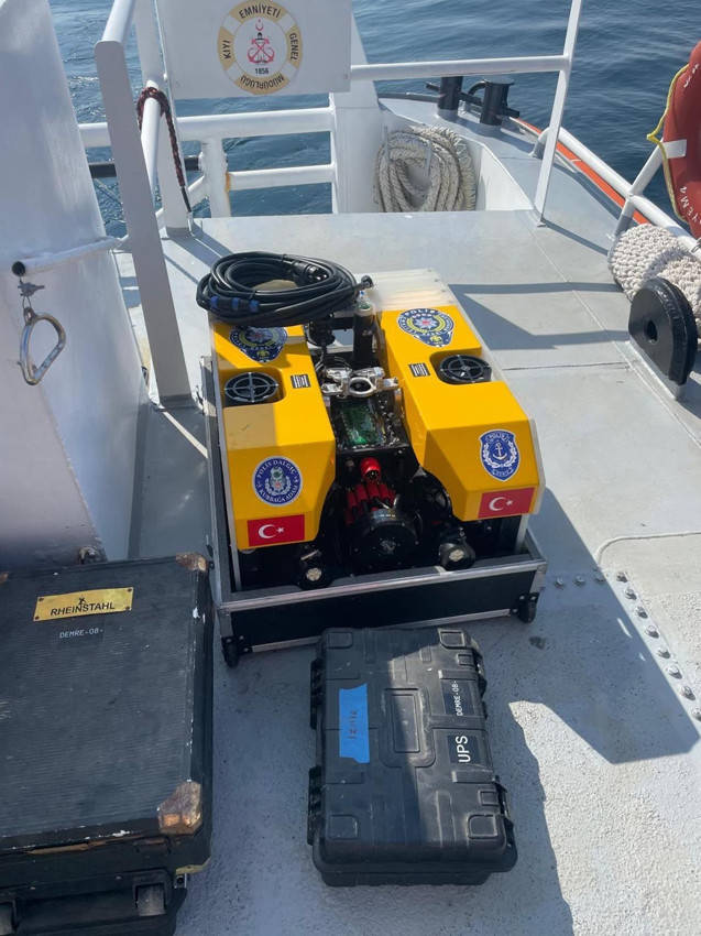 Halit Yukay'ın 68 metre derinlikteki cansız bedeni için TCG Işın ve TCG Alemdar gemisi de devrede - Resim: 2