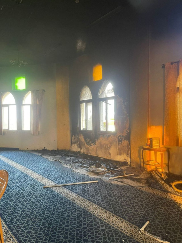 Cuma namazı öncesinde İsrailli holiganlar camiyi kundakladı - Resim: 4