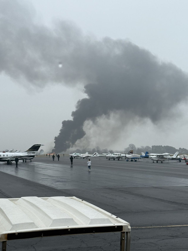 Özel jet inişe geçtiği sırada yere çakıldı - Resim: 2