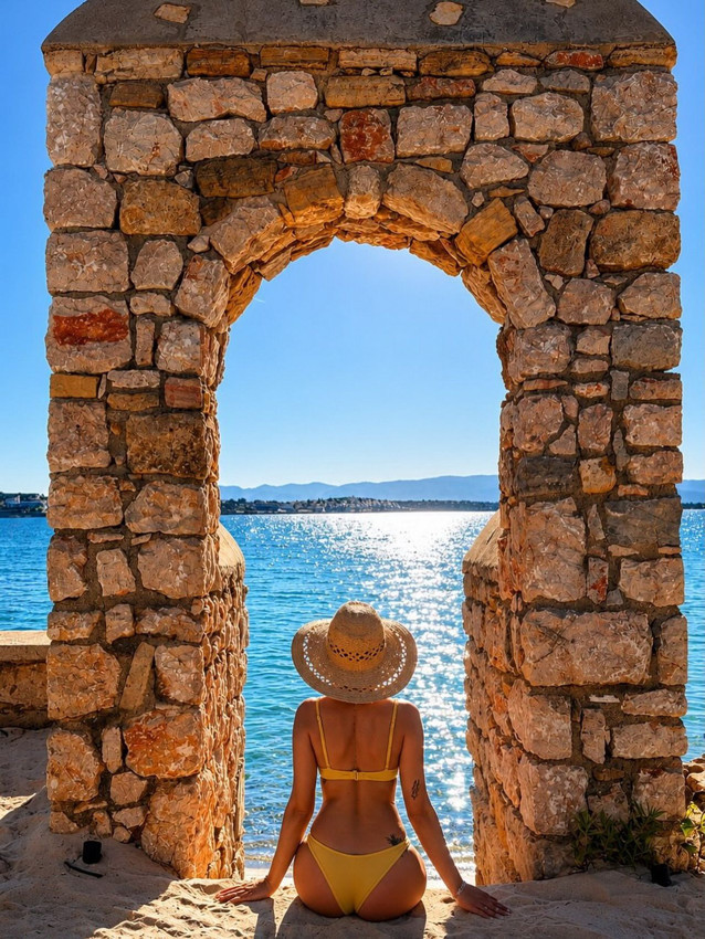 Ünlü oyuncu Serra Pirinç de yaz sezonuun açtı; bikinili tatil pozu sosyal medyayı salladı - Resim: 3