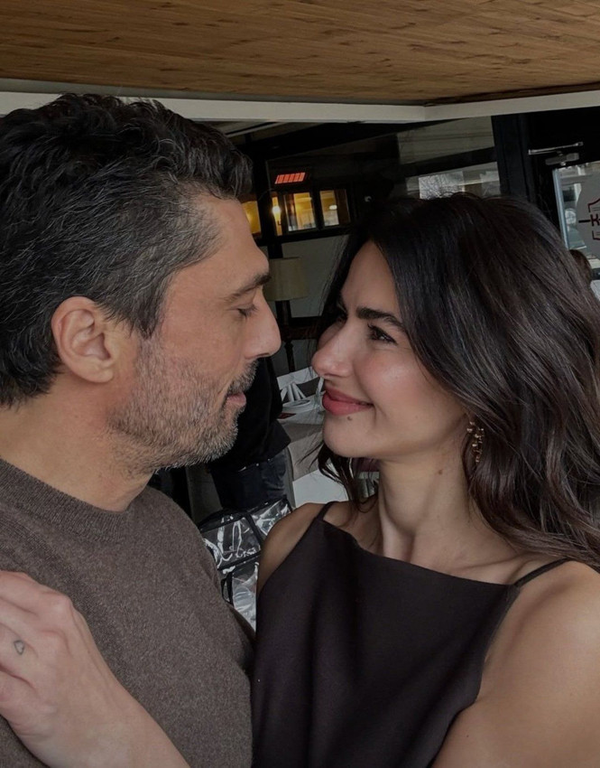 Nesrin Cavadzade ve Pamir Pekin aşkından yeni kareler geldi - Resim: 2