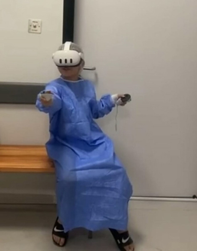 Minikler için korku, kaygı ve ağrıya karşı sanal gerçeklik gözlüklerle ön tedavi başladı - Resim: 2